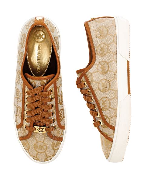 michael kors canvas shoes.